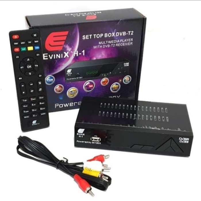 Set top box terbaik mek Evinix - Evinix H1