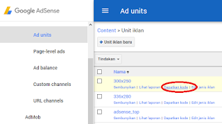 Cara Pasang Script Iklan Adsense di Artikel