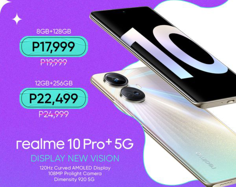 Deal: realme 10 Pro+ 5G gets PHP 2,500 OFF this coming 3.3 sale!