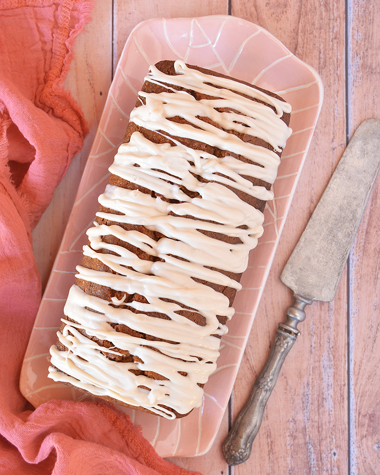 Budín de dulce de leche y coco