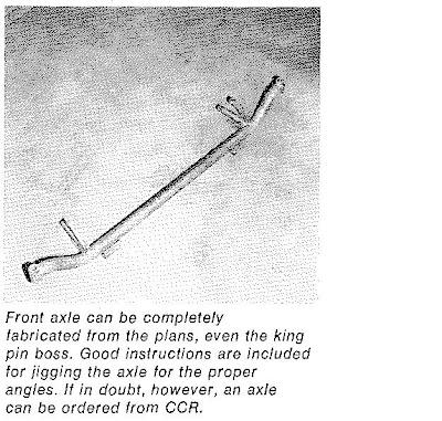 The Famous California Custom Roadster CCR TBucket Frame Plans