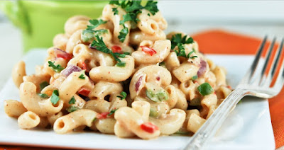 Macaroni Chaat - Green Chilli