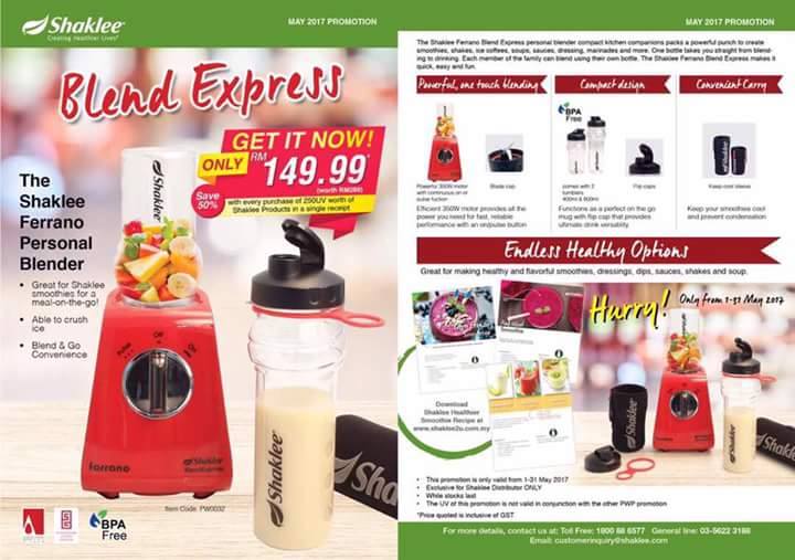 Badan Sihat Hati Ceria: Blender dan Lunch Box Cantik ...