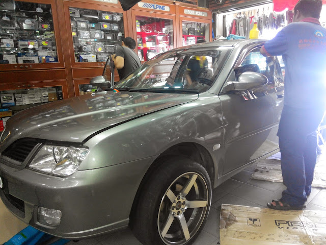 Tinted Kereta Proton Waja Sungai Petani