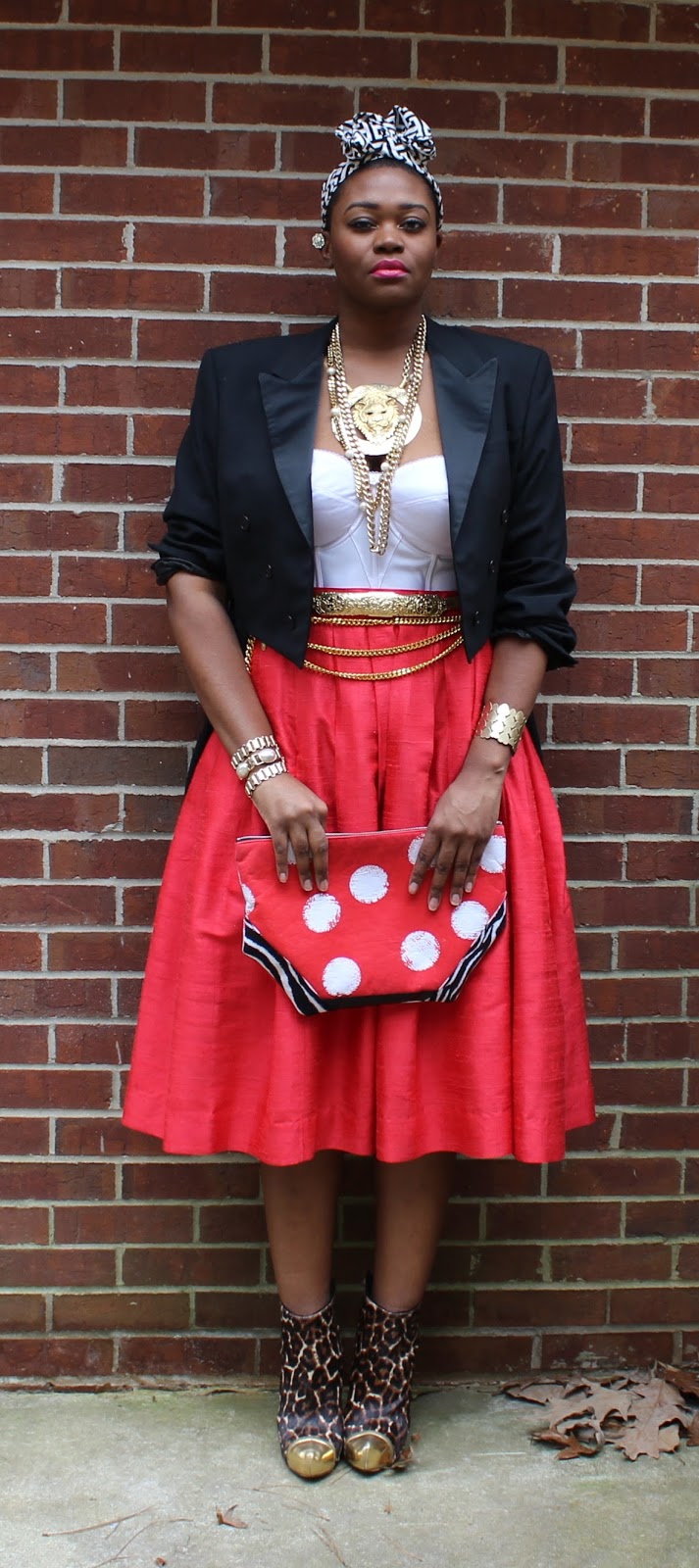 Valentines Day Red Skirt