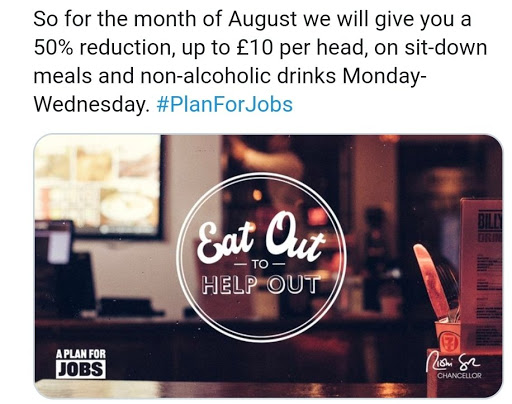 august half price meals england