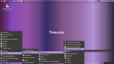 Trasuntu Menu principal Black-Purple