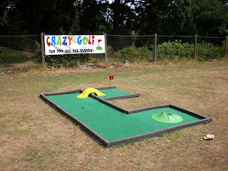 Mini Golf in Christchurch Park, Ipswich