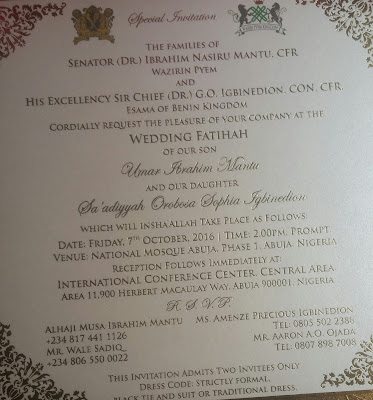Igbinedion And Mantu Wedding Ceremony: Will This Be The Wedding Of The Year?