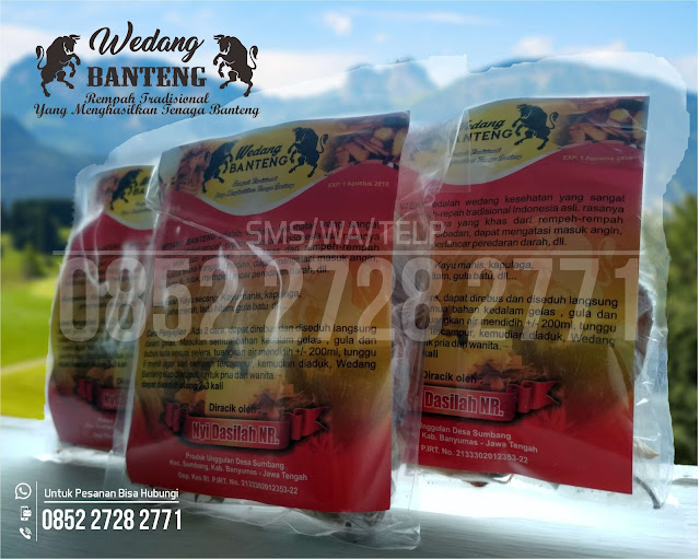 Wedang Uwuh Sachet, Wedang Uwuh Instan, 0852-27278-2771