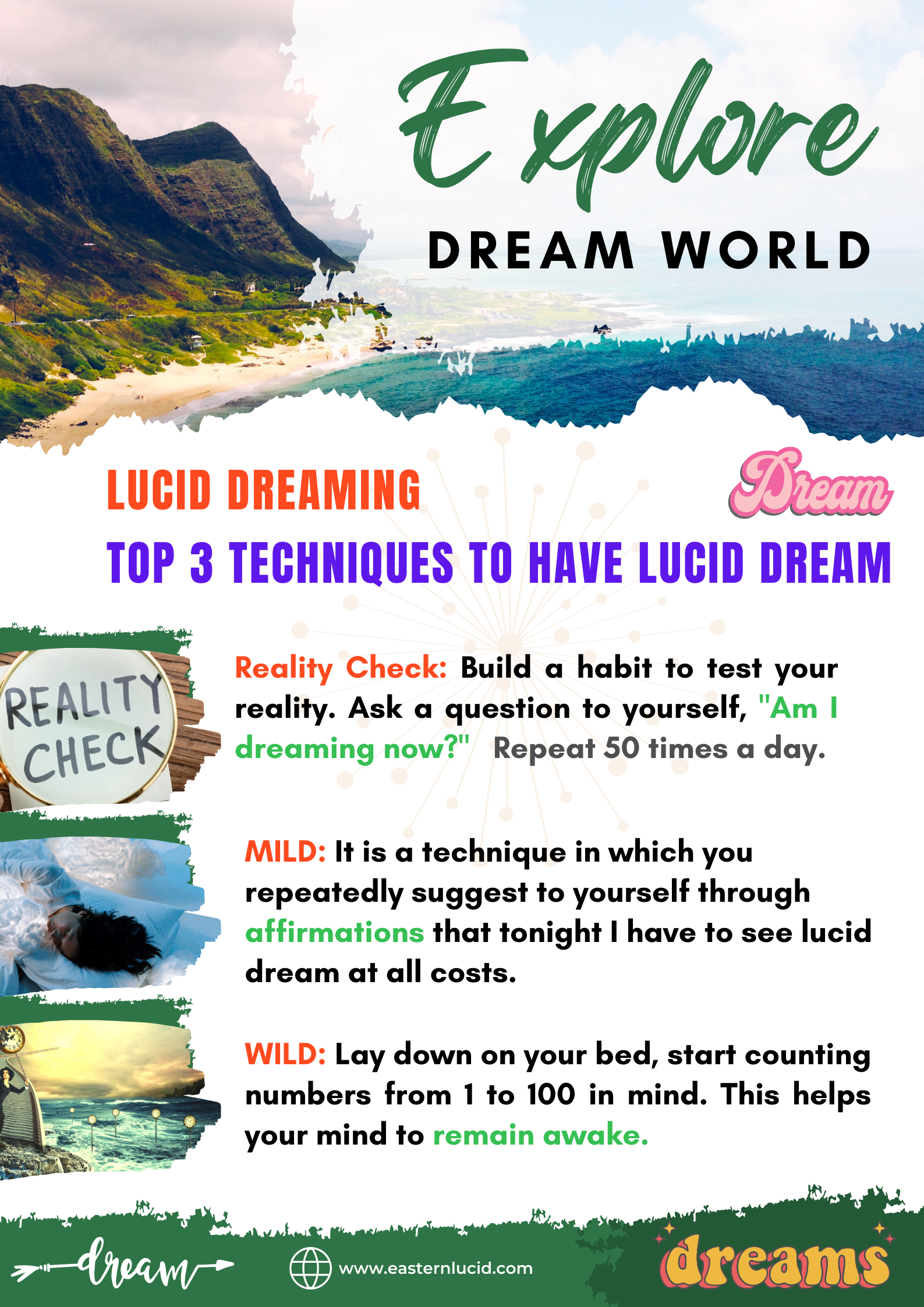 Top 3 Best Techniques To Have Lucid Dream