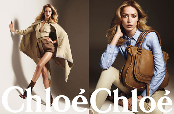 Chloe campaigns 70's 80's inspired