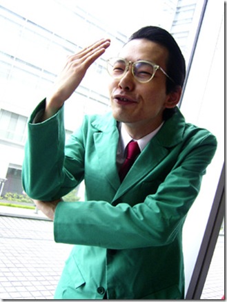 gyakuten saiban 3 / phoenix wright: ace attorney - trials and tribulations cosplay - auchi takefumi / winston payne