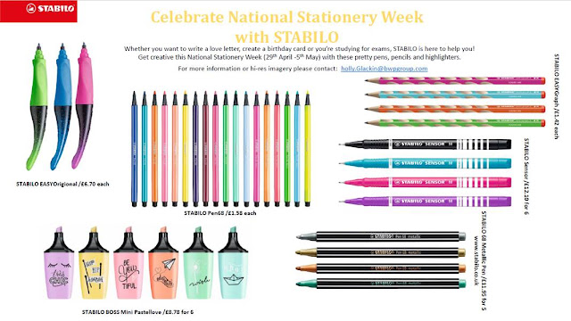 Celebrate National Stationery Week with STABILO