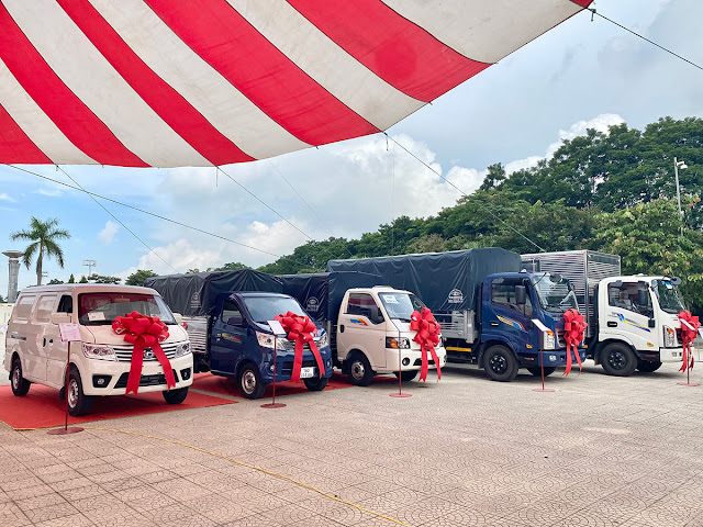 Các sản phẩm xe tải Teraco tại Hòa Bình