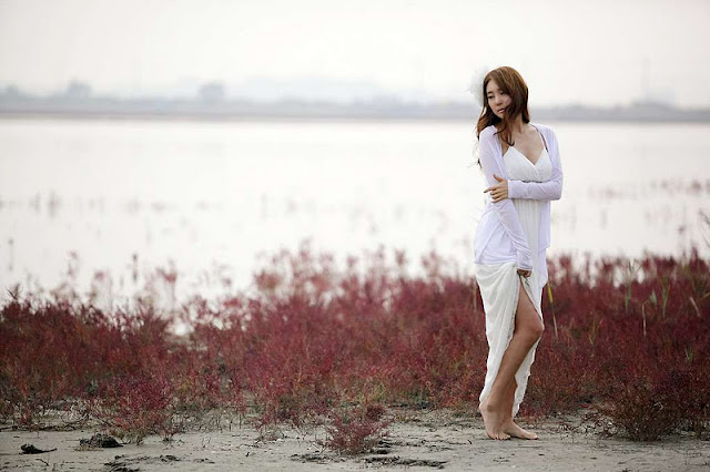 White Angel Choi Yu Jung - Oudoor Set