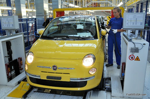 Fiat 500 Production Line