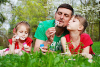 frustrazione bambina con papà