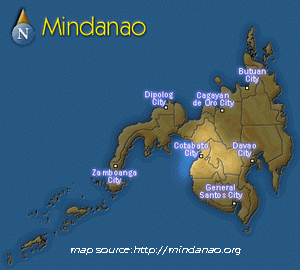 mindanao map photo