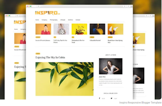 Inspiro Responsive Blogger Template