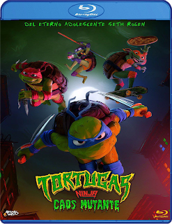 TORTUGAS NINJA – CAOS MUTANTE – TEENAGE MUTANT NINJA TURTLES – MUTANT MAYHEM – BD25 – DUAL LATINO – 2023 – (VIP)