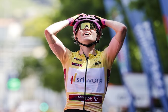 Demi Vollering ganó las tres etapas de la Itzulia Women