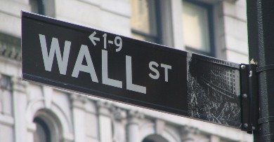 Wall Street street sign