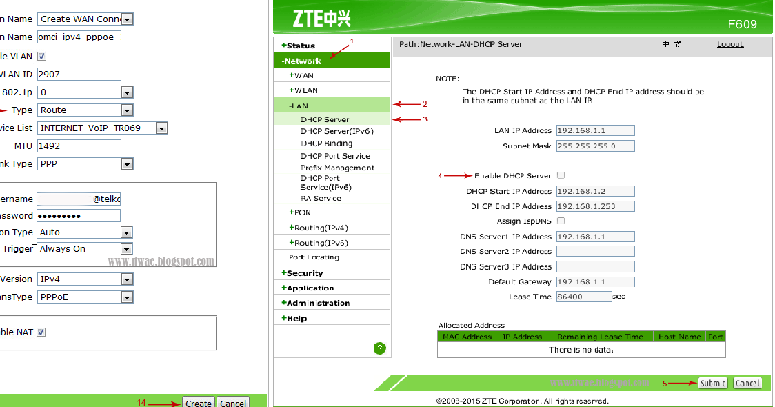 Akun Zte F609 Terbaru - Default Password Modem Zte Zxhn ...