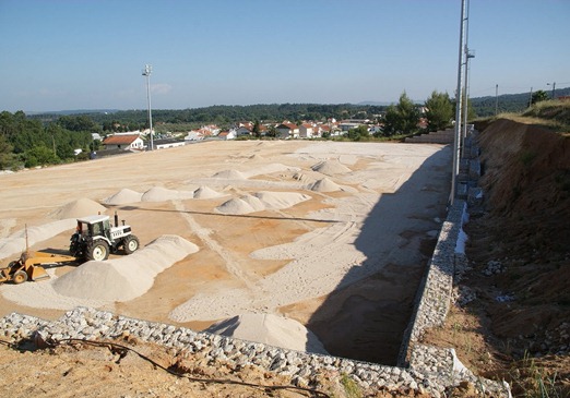 Obras Campo Jogos Linhais - 21.MAI.11