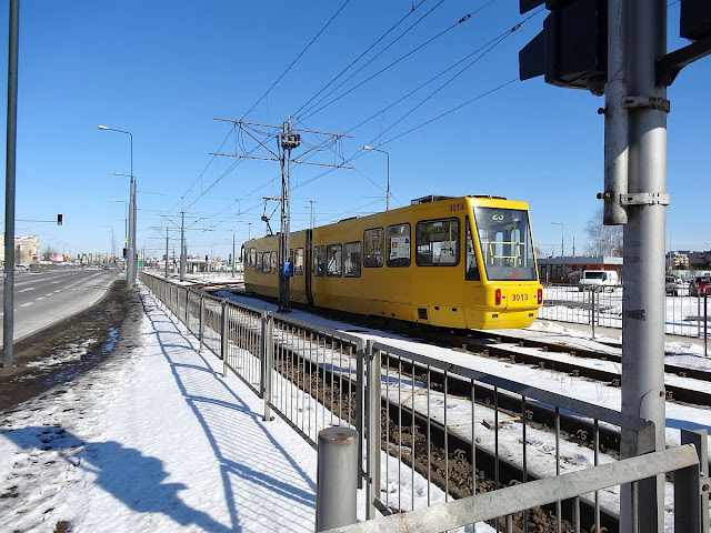 Pętla tramwajowa i autobusowa Nowe Bemowo.