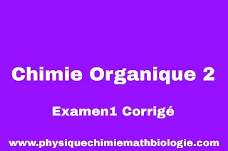 Examen1 Corrigé Chimie organique 2 2023 PDF