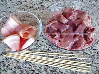 Ficatei cu bacon ingrediente reteta