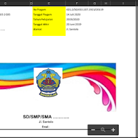 Aplikasi Piagam Penghargaan Lomba Dengan Desain Modern