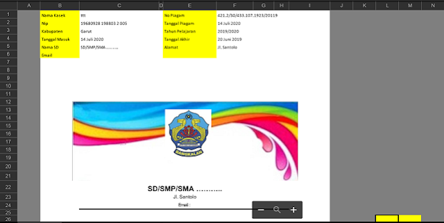 Aplikasi Piagam Penghargaan Lomba Dengan Desain Modern