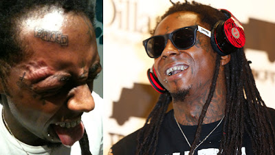 lil wayne face tattoos