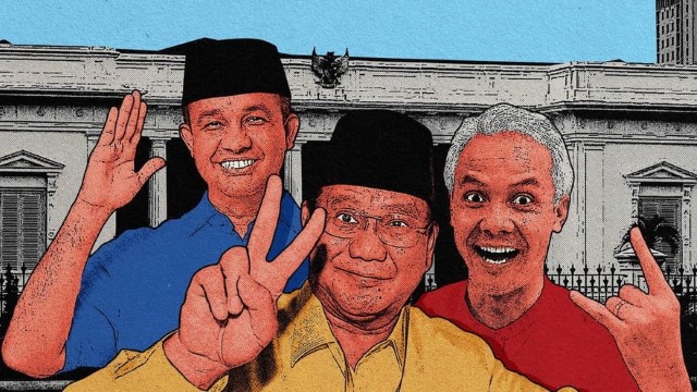 Elektabilitas Ganjar Terbawah di 3 dari 4 Survei, Anies dan Prabowo Potensi Besar ke Putaran 2