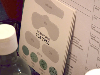 A close-up shot of the skin type testing papers, specialised in nose, forehead and cheek strips to determine skin type.