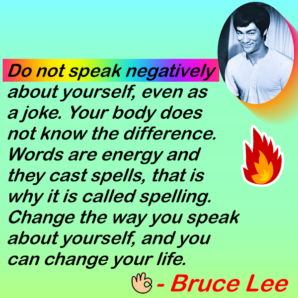 Bruce Lee Motivational Quote