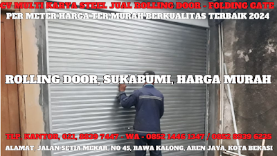 GAMBAR, DAFTAR, HARGA, PINTU, LIPAT, ROLLING DOOR, ALUMINIUM, GALVALUM, PER METER, MURAH, SUKABUMI, TERBARU, 2024