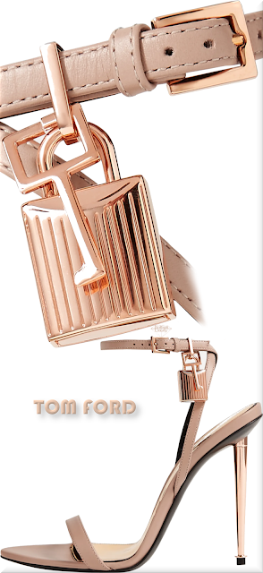 ♦Tom Ford beige padlock leather sandals #tomford #shoes #brown #pantone #brilliantluxury