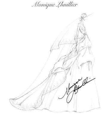 kate wedding dress sketches. kate middleton wedding dress sketch. kate middleton wedding gown