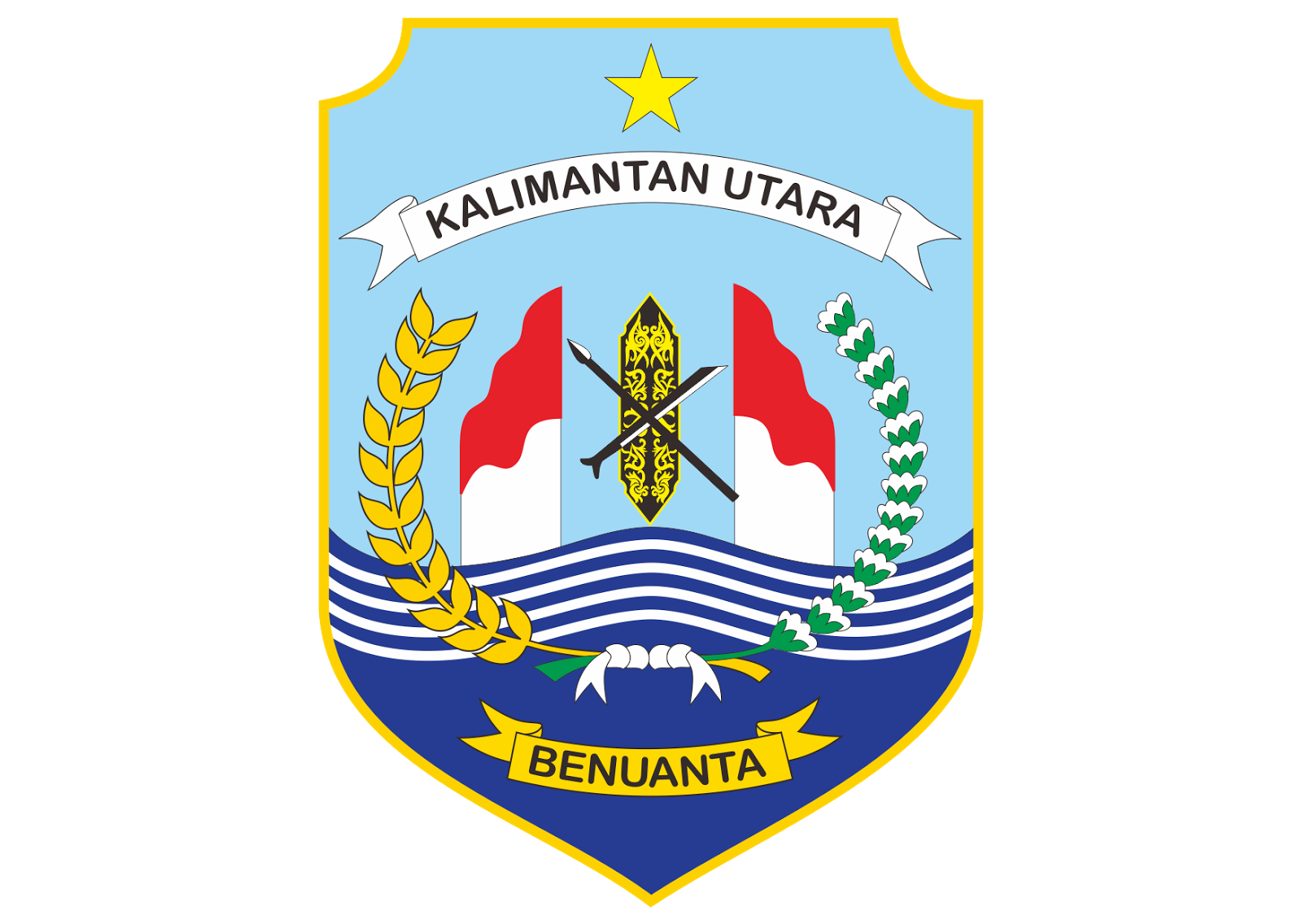  Provinsi Kalimantan Utara Logo Vector Format Cdr Ai Eps 