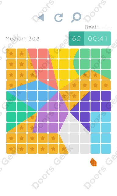 Cheats, Walkthrough for Blocks and Shapes Medium Level 308