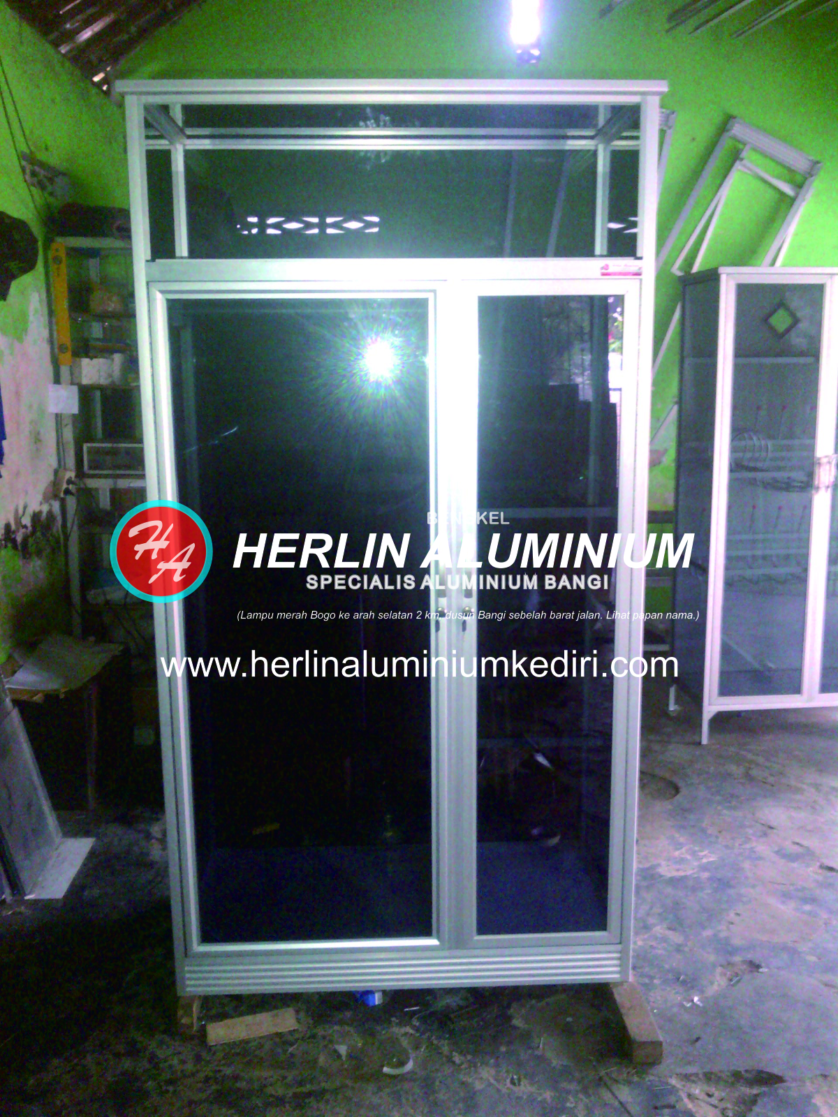 Daftar harga Lemari  Pakaian  Aluminium di Herlin Aluminium 