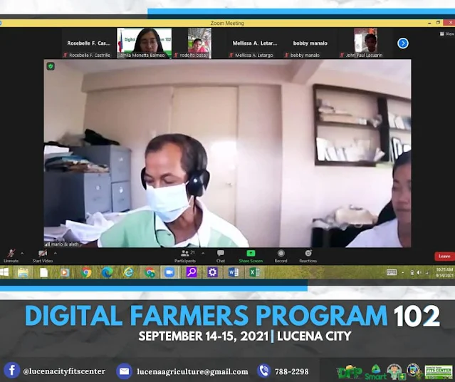 20 Lucenahin became part of the Digital Farmers Program 102 of ATI CALABARZON