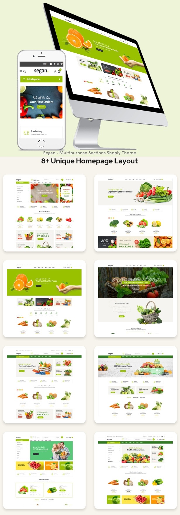 Multipurpose Sections Shopiy Theme