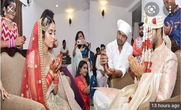 Shivam Dube Marriage Photos