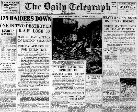 15 September 1940 worldwartwo.filminspector.com Daily Telegraph