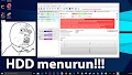 Cara Memperbaiki Health Hardisk Menurun, Pakai HDD Sentinel (100%)