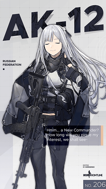 AK12 - Girls' Frontline Wallpaper